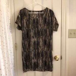 Short sleeve silence + noise brand silky dress
